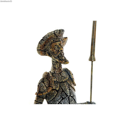 Figurka Dekoracyjna DKD Home Decor Don Quijote Brązowy Beżowy Żywica 12 x 11 x 5
