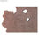 Figurka Dekoracyjna DKD Home Decor Koral Żywica Marmur (43 x 8 x 39 cm) - 3