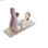 Figurka Dekoracyjna DKD Home Decor Różowy Yoga Scandi 15,5 x 6,5 x 17 cm - 2