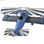 Figurka Dekoracyjna DKD Home Decor Samolot Vintage 16 x 15 x 6,5 cm (3 Części) - 3