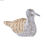 Figurka Dekoracyjna DKD Home Decor Szary Naturalny Ptak Śródziemnomorski 23 x 9 - 2