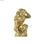 Figurka Dekoracyjna DKD Home Decor Złoty Małpy 9 x 7 x 25 cm - 2