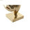 Figurka Dekoracyjna DKD Home Decor Złoty Żywica (32.5 x 18.5 x 52.5 cm) - 2
