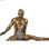 Figurka Dekoracyjna DKD Home Decor Złoty Żywica Gimnastyk Nowoczesny (36 x 19 x - 2
