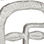 Figurka Dekoracyjna Twarz Srebrzysty Polyresin (19,5 x 38 x 10,5 cm) - 2