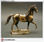 figurka konia mosiężna statuetka - 1