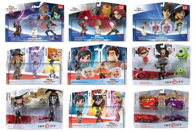 Figurki do gry disney infinity gra 1.0 2.0 3.0