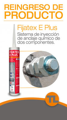 Fijatex e plus x 300cc (Anclaje químico estructural)