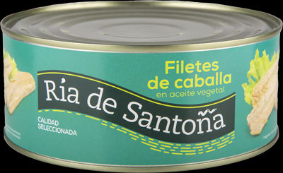 Filete caballa santoña 900GR aceite vegetal c/12