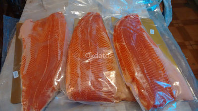 Filete salmon sellado al vacio
