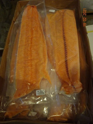 Filetes de Salmon Con Piel , sellados al vacio en Cajas de 15 kg y 25 kg - Foto 2