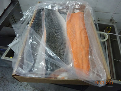 Filetes de Salmon Con Piel , sellados al vacio en Cajas de 15 kg y 25 kg - Foto 3