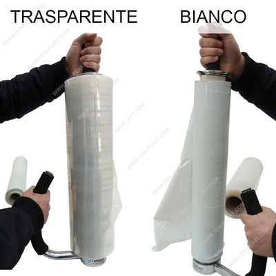 Film estensibile manuale Bianco/Nero /Trasparente - Foto 3