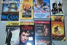 Film in Videocassette in perfetto stato vari genere in stock o singole