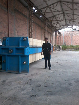 Filtro prensa de capacidad de 2.200 kilos el peso de la torta - Foto 2