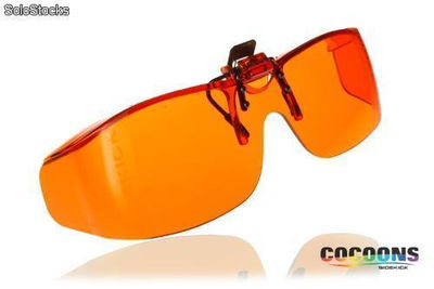 Filtros clip cocoons sidekick low vision k400 o -naranja-