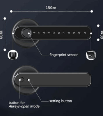 Fingerprint lock with ttlock app - Photo 2