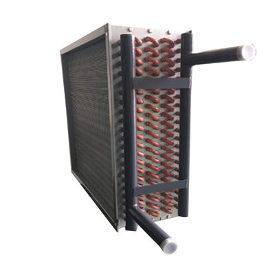Finned hydrophilic foil evaporator for copper tube condenser for surface cooler - Foto 3