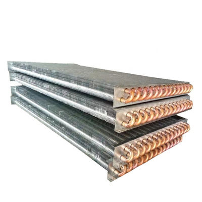 Finned hydrophilic foil evaporator for copper tube condenser in supermarket air - Foto 3
