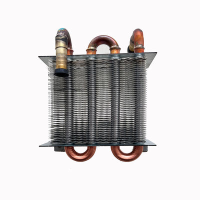 Finned hydrophilic foil evaporator for copper tube condenser of oxygen generator - Foto 4