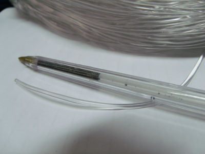 Fio Cordão (silicone)para crachás de PVC cristal ou colorido