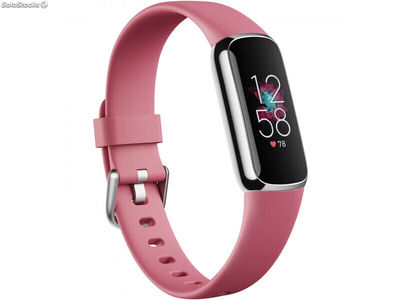 Fitbit luxe platinum/orchid FB422SRMG