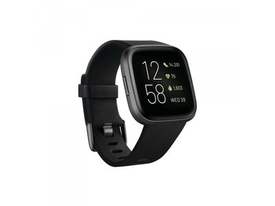 Fitbit Versa 2 Wristband activity tracker black/carbon DE - FB507BKBK