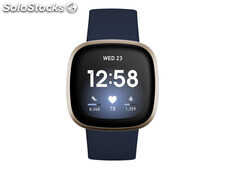 Fitbit Versa 3 Smartwatch midnight-soft gold aluminum - FB511GLNV