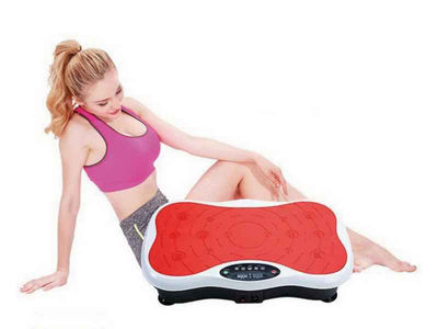 Fitness Body Vibration Plate - PowerVibro 53cm (Pink) - Foto 5