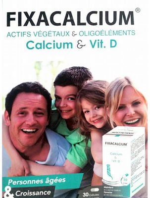 Fixa calcium &amp;amp; vit d 30gélules - Photo 2