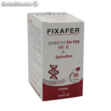 Fixa Fer (Fer +Vitamine C + Spiruline ) 30 Gélules