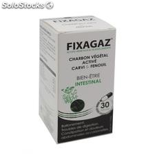 Fixa Gaz charbon végétal activé carvi et fenouil (bien-être intestinal) 30 gélu