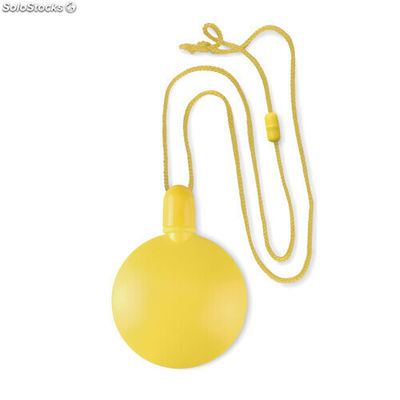 Flacon à bulles rond jaune MIMO8818-08