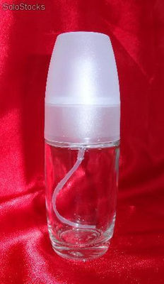 flacon oeuf cosmétique en verre