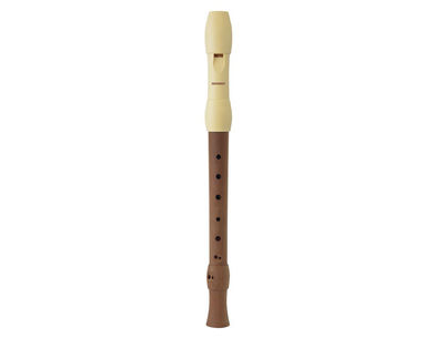 Flauta hohner alegra madera peral dos piezas con boquilla plastico marfil en - Foto 2