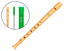 Flauta hohner plastico 9508 funda verde