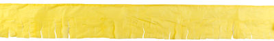 Fleco papel amarillo 50 mts, 6