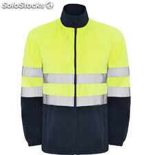 Fleece jacket altair hv s/s navy blue/fluor yellow ROHV93050155221