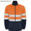 Fleece jacket altair hv s/s navy/fluor orange ROHV93050155223 - Photo 2