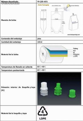 flexible packaging para bebidas de gelatina - Foto 3