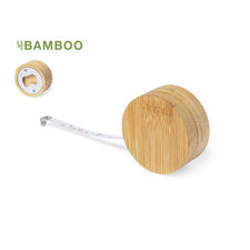Flexómetro de 1 m fabricado en bambú