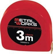 Flexómetro mini 3Mx13MM metalworks