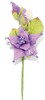 Flor de papel grande lila