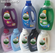 Flüssig Waschmittel verschiedene Sorten, liquid detergents different types -1,1L