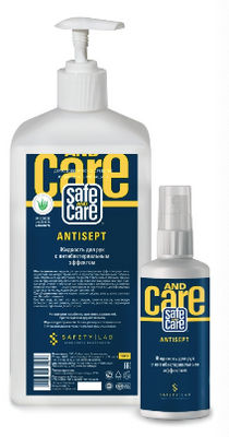Fluido para manos con efecto antibacteriano «Safe and Care ANTISEPT»