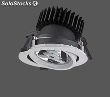 Foco LED downlight empotrable ajustable RA-4013 28w/35w/43w
