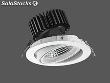 Foco LED downlight empotrable ajustable RA-4014 28w/35w/43w