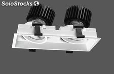 Foco LED downlight empotrable ajustable RA-5003 28w/35w