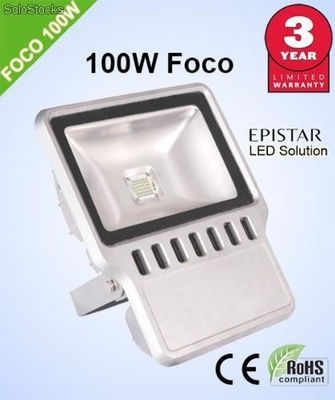 Foco Led Projetor profesional 100w y protección ip65 luz blanca 6000k