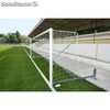 Foldable 7-a-side Football Goals Set